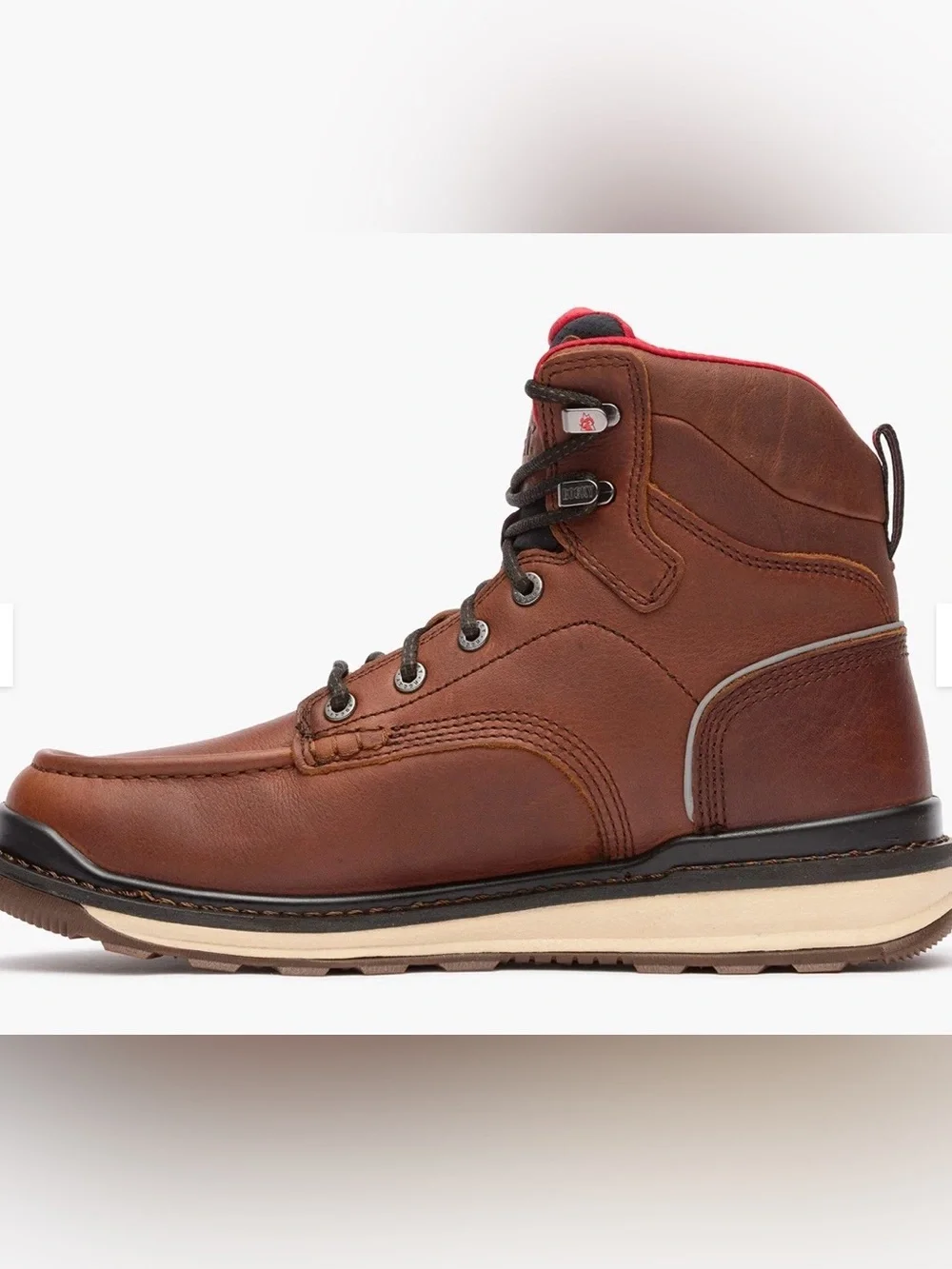 New ROCKY RAMS HORN WATERPROOF WORK WEDGE Men’s Size:7M